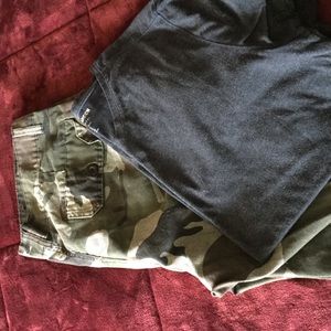Men’s shorts with shirt